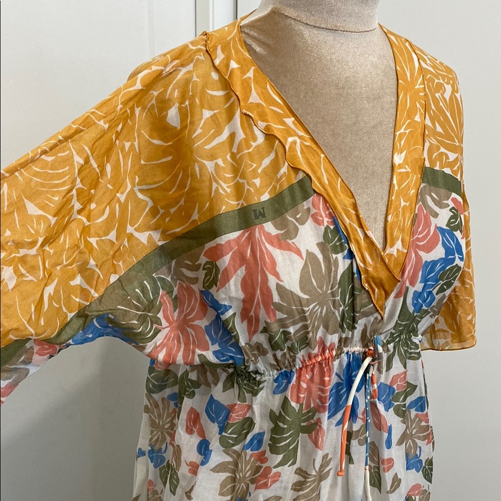 Missoni Stampa Foliage Leaves Print Kaftan |Size 44 , US Size 12/14 - Picture 5 of 17